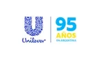 Logo de los 95 años de Unilever en el país